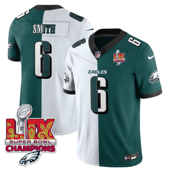 Men's Philadelphia Eagles Super Bowl LIX Champions Vapor Limited Jersey - All Stitched - Image 45