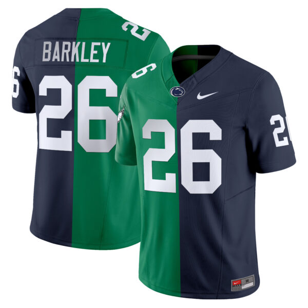 Saquon Barkley Philadelphia Eagles Split Vapor Limited Jersey - All Stitched