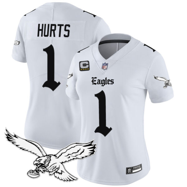 Women's Philadelphia Eagles 'Gothic Philly Edition' Vapor Limited Jersey - All Stitched - Image 13