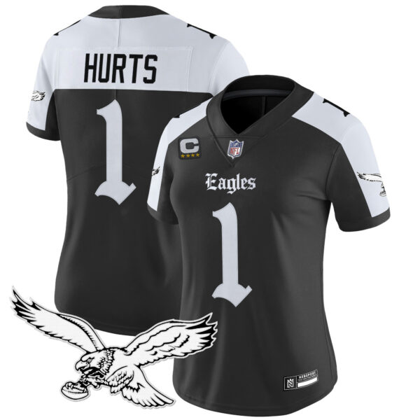 Women's Philadelphia Eagles 'Gothic Philly Edition' Vapor Limited Jersey - All Stitched - Image 23