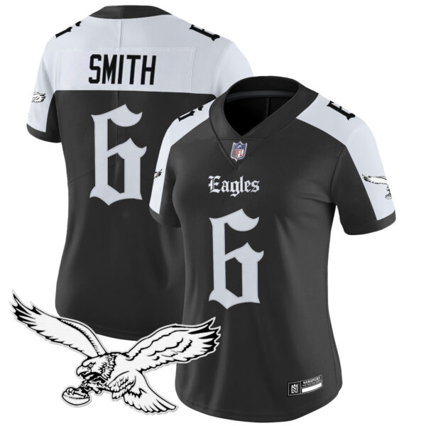 Women's Philadelphia Eagles 'Gothic Philly Edition' Vapor Limited Jersey - All Stitched - Image 25