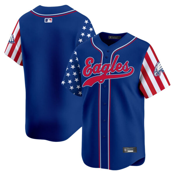 Men's Philadelphia Eagles 2025 Independence Day Vapor Baseball Jersey - All Stitched - Image 29