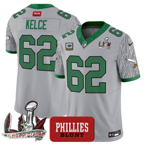 Men's Philadelphia Eagles Phillies Blunt Vapor Limited Jersey - Stitched - Image 4
