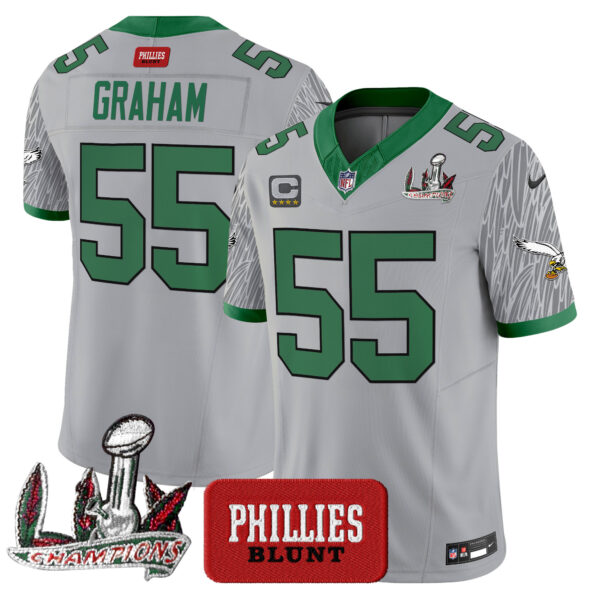 Men's Philadelphia Eagles Phillies Blunt Vapor Limited Jersey - Stitched - Image 7