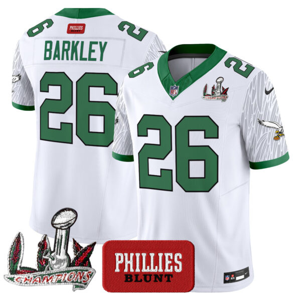 Men's Philadelphia Eagles Phillies Blunt Vapor Limited Jersey - Stitched - Image 11