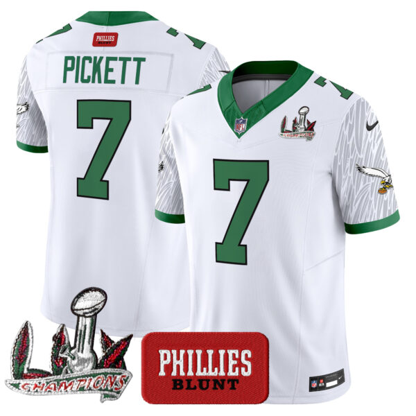 Men's Philadelphia Eagles Phillies Blunt Vapor Limited Jersey - Stitched - Image 12