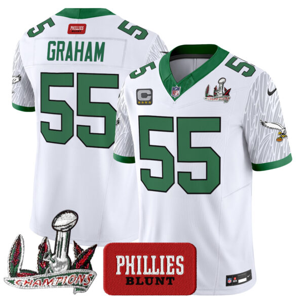 Men's Philadelphia Eagles Phillies Blunt Vapor Limited Jersey - Stitched - Image 17
