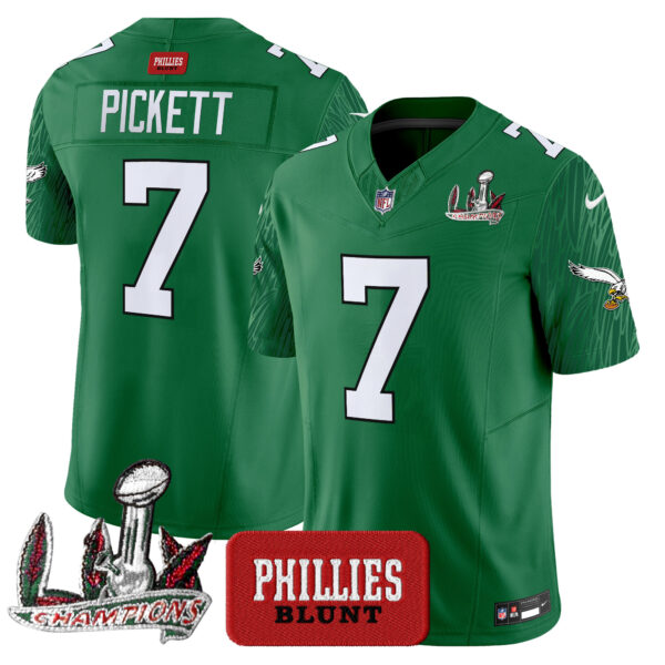 Men's Philadelphia Eagles Phillies Blunt Vapor Limited Jersey - Stitched - Image 22