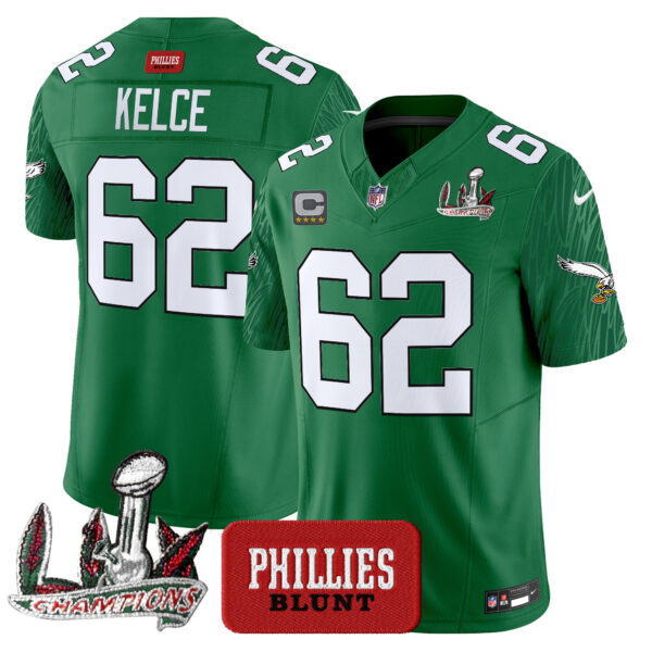 Men's Philadelphia Eagles Phillies Blunt Vapor Limited Jersey - Stitched - Image 24