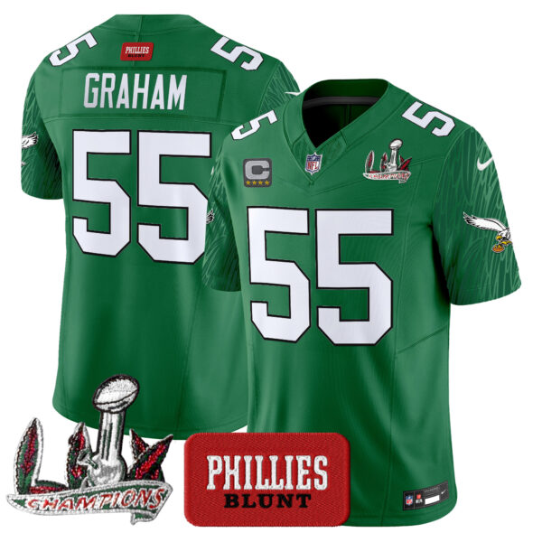 Men's Philadelphia Eagles Phillies Blunt Vapor Limited Jersey - Stitched - Image 27