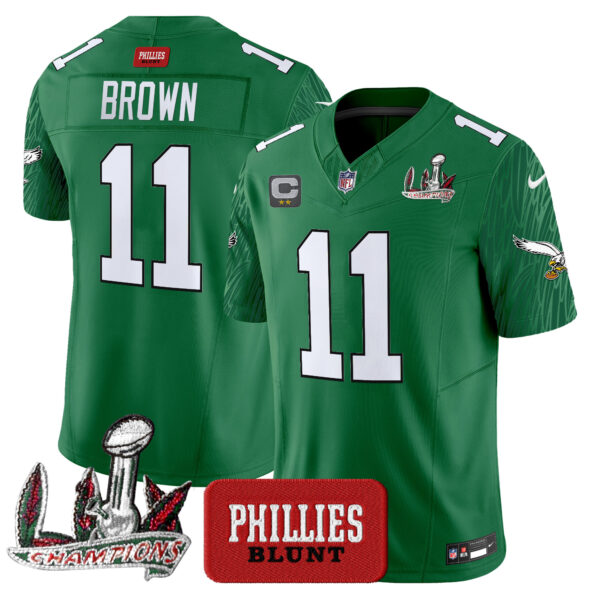 Men's Philadelphia Eagles Phillies Blunt Vapor Limited Jersey - Stitched - Image 29