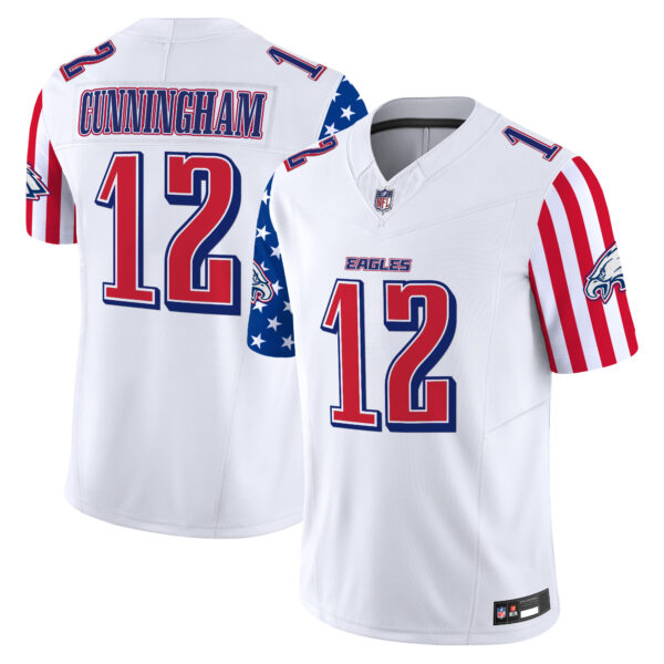 Men's Philadelphia Eagles 2025 Independence Day Vapor Limited Jersey - All Stitched - Image 5