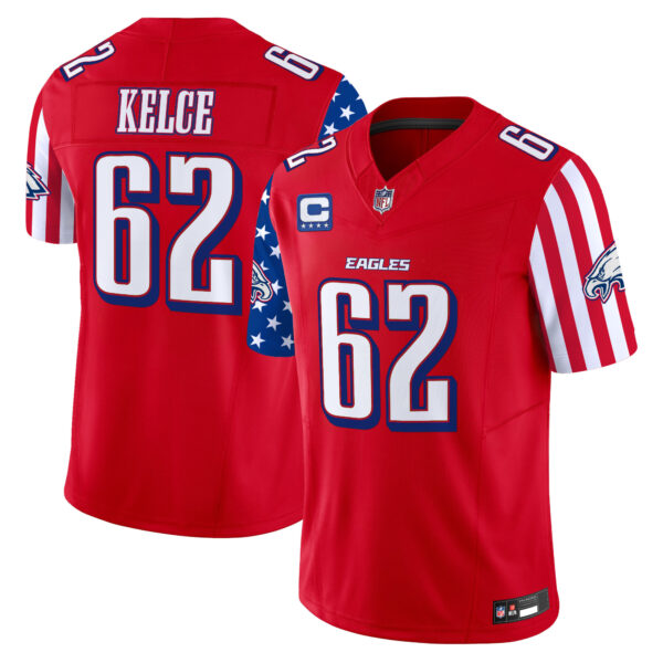 Men's Philadelphia Eagles 2025 Independence Day Vapor Limited Jersey - All Stitched - Image 12