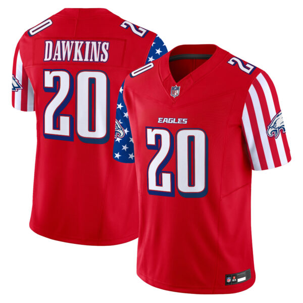 Men's Philadelphia Eagles 2025 Independence Day Vapor Limited Jersey - All Stitched - Image 16