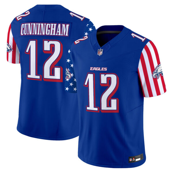 Men's Philadelphia Eagles 2025 Independence Day Vapor Limited Jersey - All Stitched - Image 23
