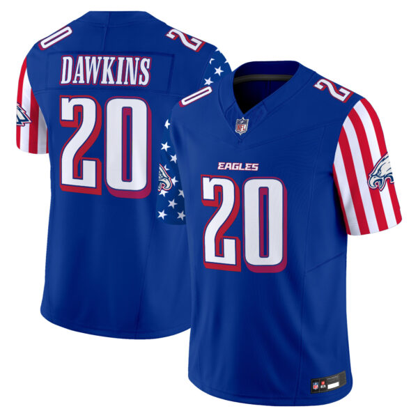 Men's Philadelphia Eagles 2025 Independence Day Vapor Limited Jersey - All Stitched - Image 25