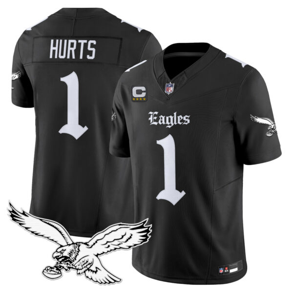 Men's Philadelphia Eagles 'Gothic Philly Edition' Vapor Limited Jersey - All Stitched - Image 3