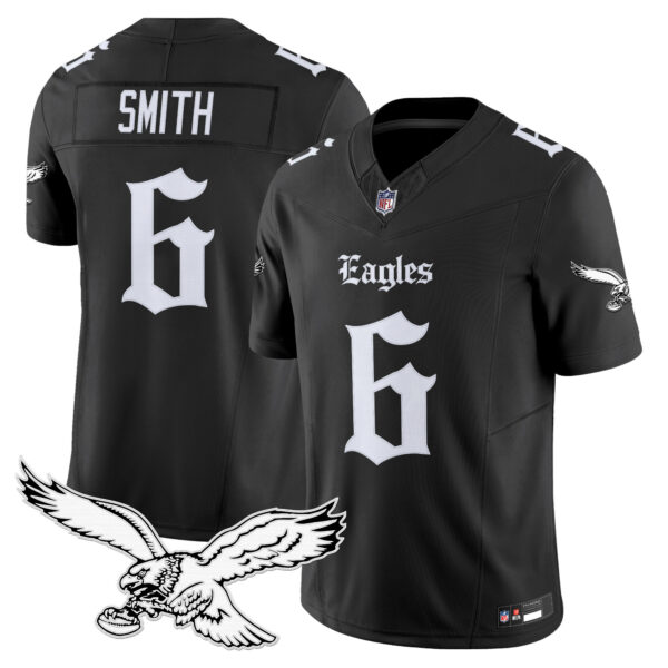 Men's Philadelphia Eagles 'Gothic Philly Edition' Vapor Limited Jersey - All Stitched - Image 5