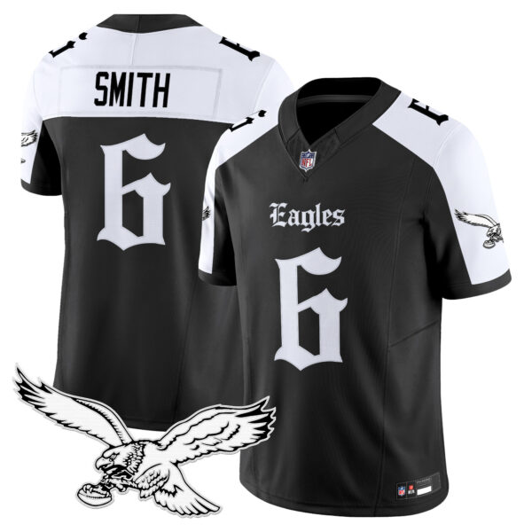 Men's Philadelphia Eagles 'Gothic Philly Edition' Vapor Limited Jersey - All Stitched - Image 25