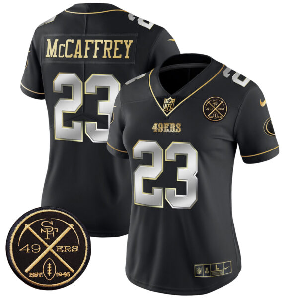 Women's San Francisco 49ers Est.1946 Patch Vapor Limited Jersey - All Stitched - Image 31