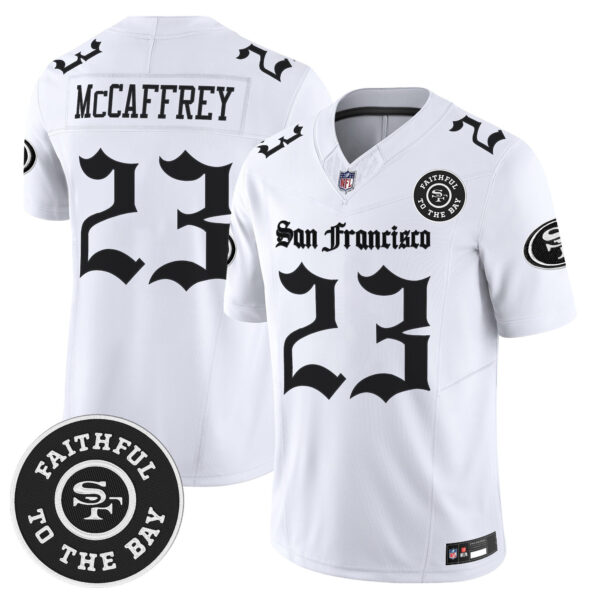 Men's San Francisco 49ers 'Gothic Edition' Vapor Limited Jersey - All Stitched - Image 11