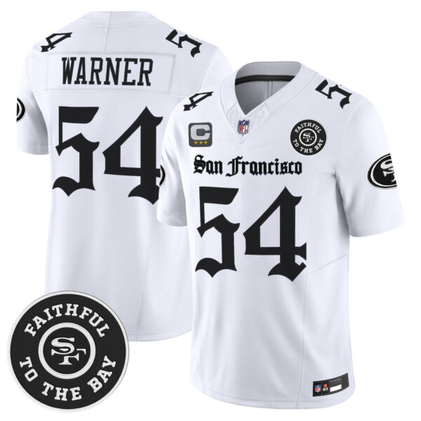 Men's San Francisco 49ers 'Gothic Edition' Vapor Limited Jersey - All Stitched - Image 13