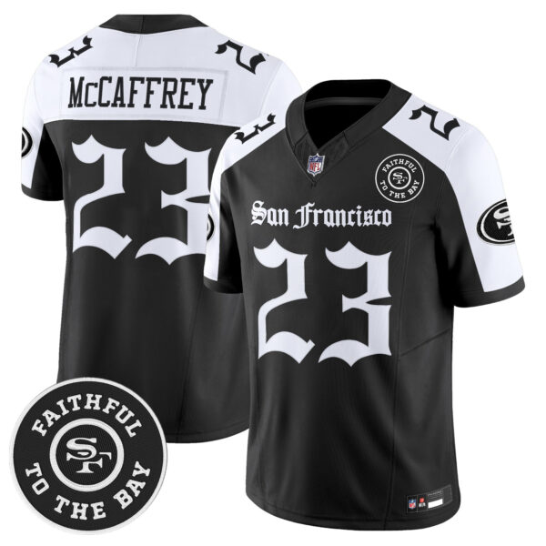 Men's San Francisco 49ers 'Gothic Edition' Vapor Limited Jersey - All Stitched - Image 20