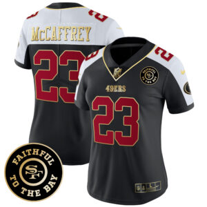 Women's San Francisco 49ers Faithful To The Bay 2024 Patch Vapor Limited Jersey - All Stitched