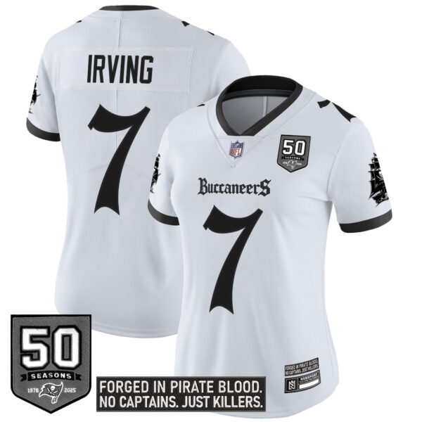 Women's Tampa Bay Buccaneers 'Gothic Pirate Shadows Edition' Vapor Limited Jersey - All Stitched - Image 12
