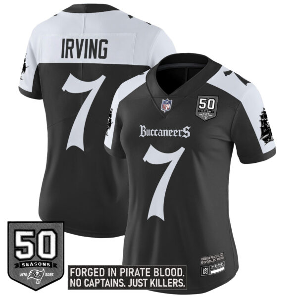 Women's Tampa Bay Buccaneers 'Gothic Pirate Shadows Edition' Vapor Limited Jersey - All Stitched - Image 23