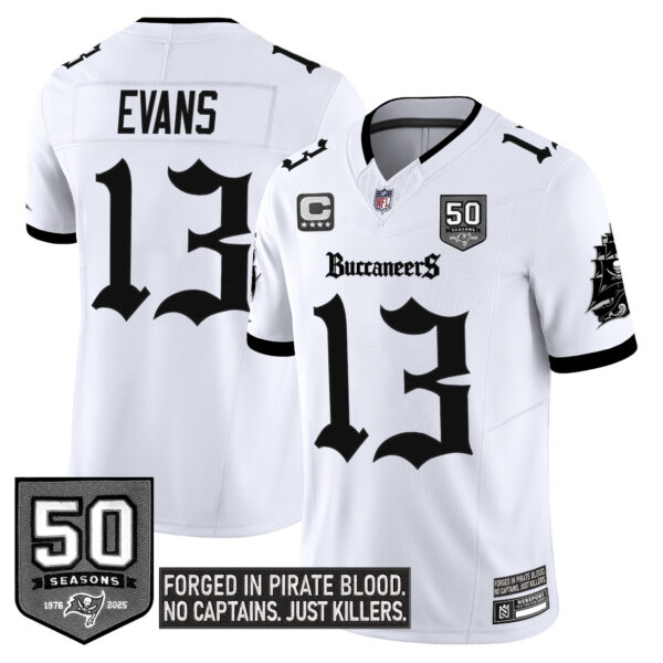 Men's Tampa Bay Buccaneers 'Gothic Pirate Shadows Edition' Vapor Limited Jersey - All Stitched - Image 20