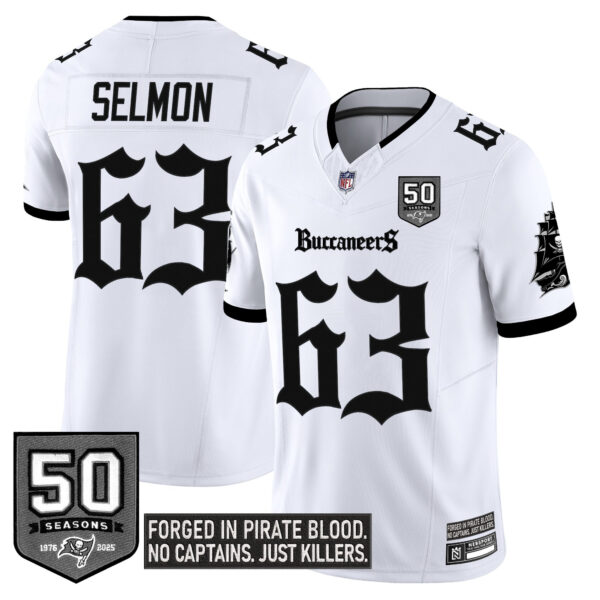 Men's Tampa Bay Buccaneers 'Gothic Pirate Shadows Edition' Vapor Limited Jersey - All Stitched - Image 24