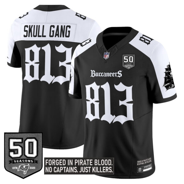 Men's Tampa Bay Buccaneers 'Gothic Pirate Shadows Edition' Vapor Limited Jersey - All Stitched - Image 26