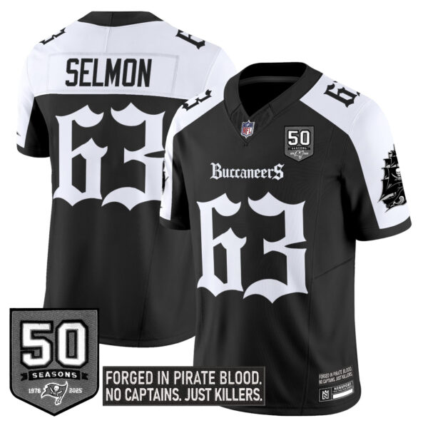 Men's Tampa Bay Buccaneers 'Gothic Pirate Shadows Edition' Vapor Limited Jersey - All Stitched - Image 36