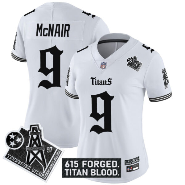 Women's Tennessee Titans 'Titan Gothic Shadows Drop' Vapor Limited Jersey - All Stitched - Image 19