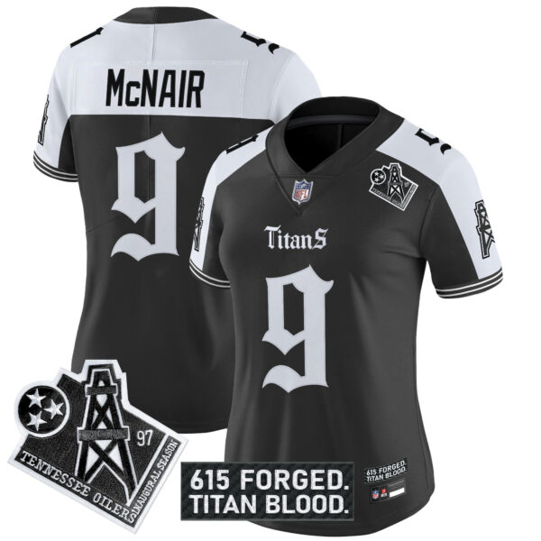 Women's Tennessee Titans 'Titan Gothic Shadows Drop' Vapor Limited Jersey - All Stitched - Image 29