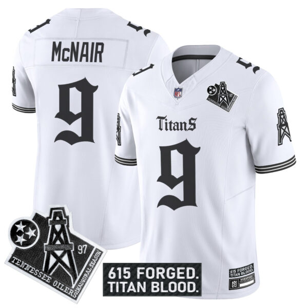 Men's Tennessee Titans 'Titan Gothic Shadows Drop' Vapor Limited Jersey - All Stitched - Image 19