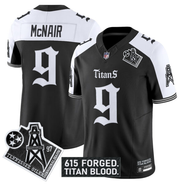 Men's Tennessee Titans 'Titan Gothic Shadows Drop' Vapor Limited Jersey - All Stitched - Image 29