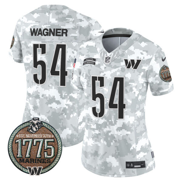 Women's Washington Commanders 2024 Salute to Service Establishment Year Patch Vapor Limited Jersey - All Stitched - Image 4