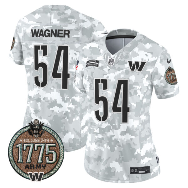 Women's Washington Commanders 2024 Salute to Service Establishment Year Patch Vapor Limited Jersey - All Stitched - Image 13