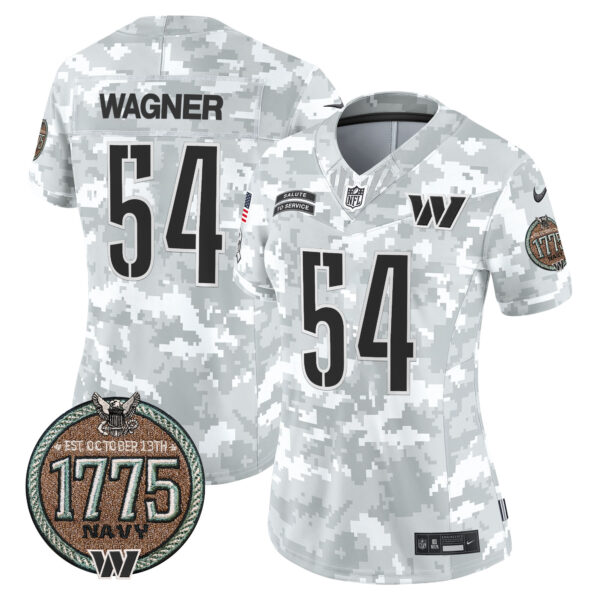 Women's Washington Commanders 2024 Salute to Service Establishment Year Patch Vapor Limited Jersey - All Stitched - Image 22