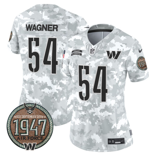 Women's Washington Commanders 2024 Salute to Service Establishment Year Patch Vapor Limited Jersey - All Stitched - Image 31