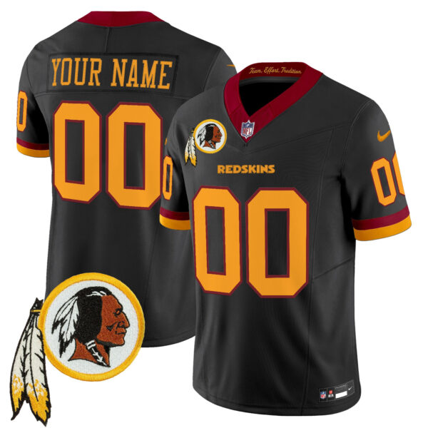 Washington Redskins Throwback Vapor Limited Custom Jersey V3 - All Stitched - Image 5