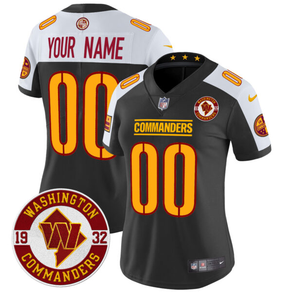 Washington Commanders 2024 Vapor Limited Custom Jersey - Est. 1932 Patch - All Stitched - Image 8