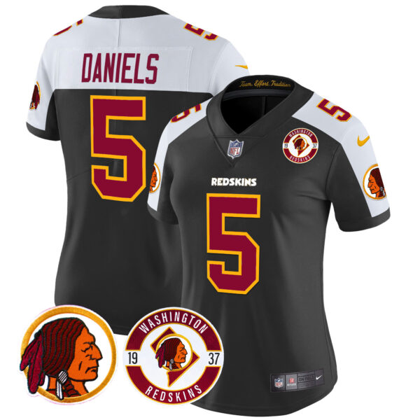 Women's Washington Redskins 2024 Vapor Limited Jersey - Est. 1937 Patch - All Stitched - Image 10