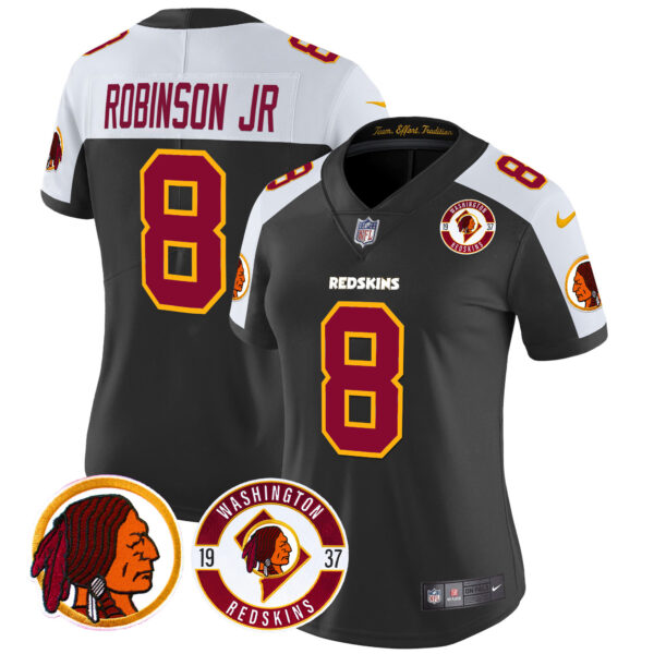 Women's Washington Redskins 2024 Vapor Limited Jersey - Est. 1937 Patch - All Stitched - Image 11