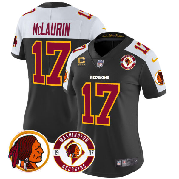 Women's Washington Redskins 2024 Vapor Limited Jersey - Est. 1937 Patch - All Stitched - Image 14