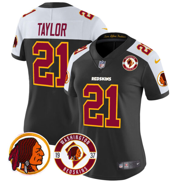 Women's Washington Redskins 2024 Vapor Limited Jersey - Est. 1937 Patch - All Stitched - Image 15