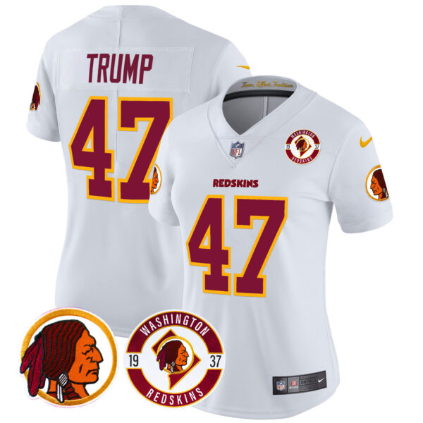 Women's Washington Redskins 2024 Vapor Limited Jersey - Est. 1937 Patch - All Stitched - Image 45