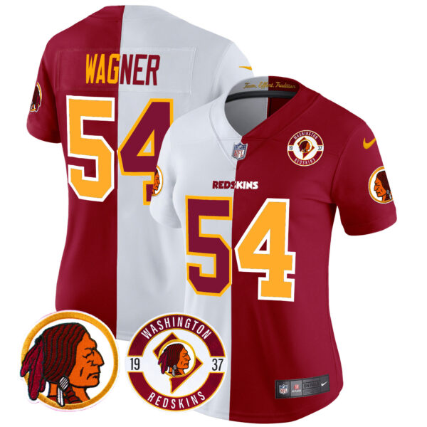 Women's Washington Redskins 2024 Vapor Limited Jersey - Est. 1937 Patch - All Stitched - Image 49